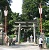 渋川八幡宮です。八幡上り・下りの際の終点、起点になる場所です(2012年)。
